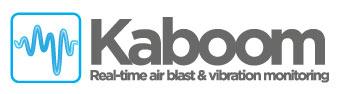 Kaboom real time air blast and vibration monitoring