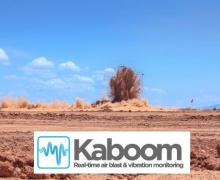 kaboom real time air blast and vibration monitoring